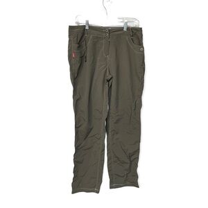 CRAGHOPPERS Brown Insect Shield Repellant Outdoor Hiking Pants, Brown, 10